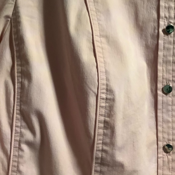 48. Plus size 1X Penningtons Size 20 Tailored pink Blouse - Picture 4 of 7